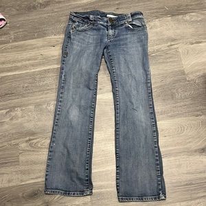 Low waist flare jeans